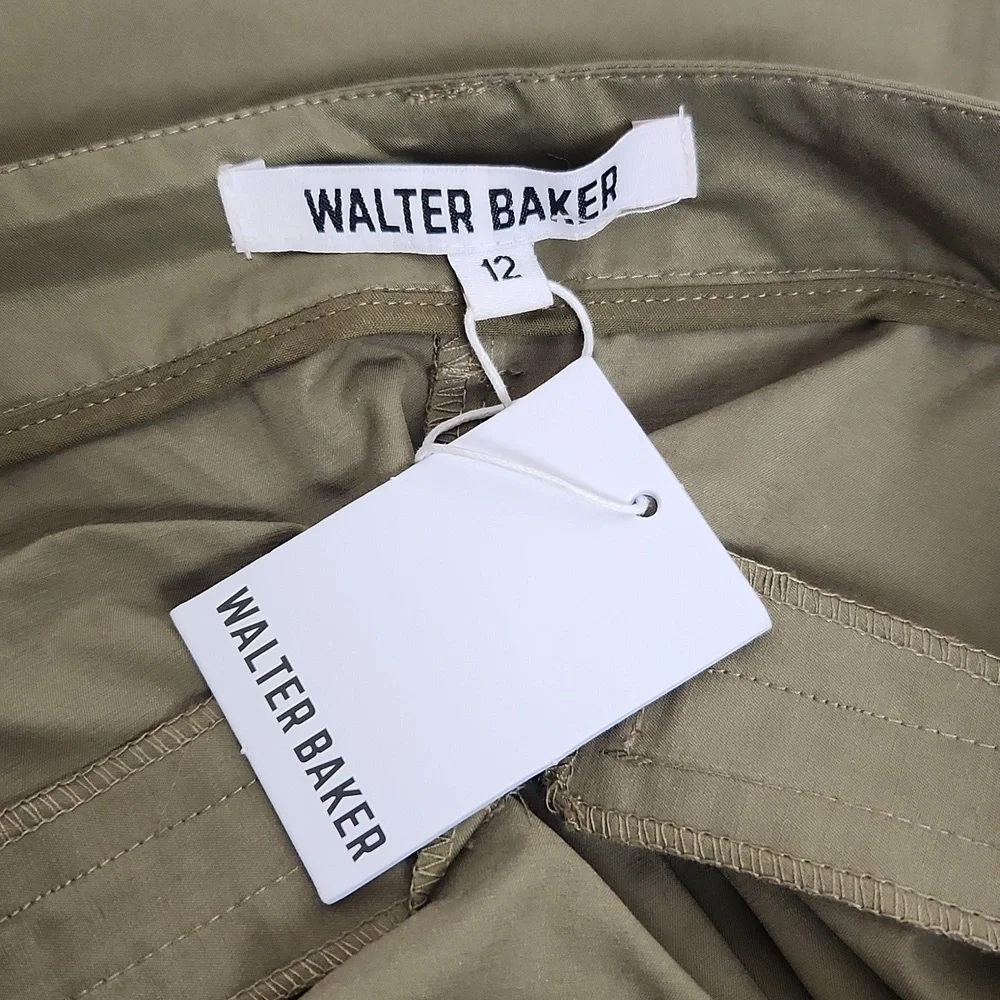 Walter Baker Army Sterling Easy Fit High Rise Pants Size 12